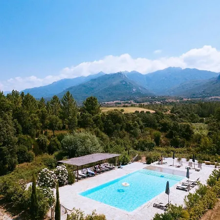 Villa Le Chai Du Castellu Di Baricci, Belle Pour 15 Personnes Au Coeur D'un Vignoble Avec Piscine